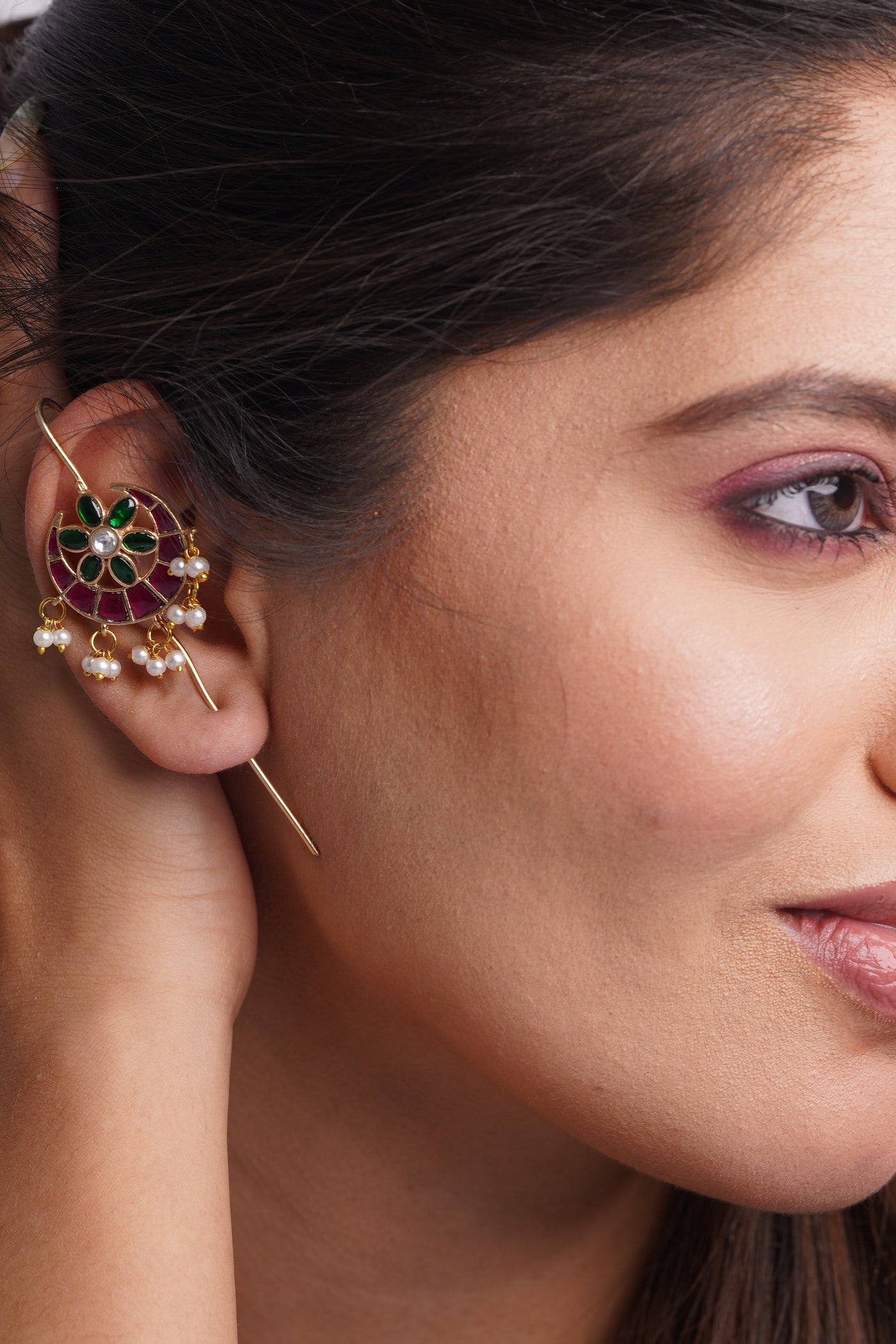 RBGR Jadau Needle Earcuffs