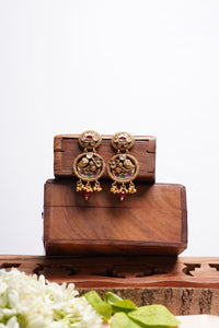 Heritage Peacock Earrings