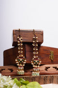 Long Drop Jhumka Earrings
