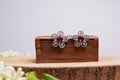 AD Ruby Floral Studs