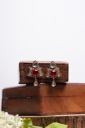 Ruby Royal Earrings