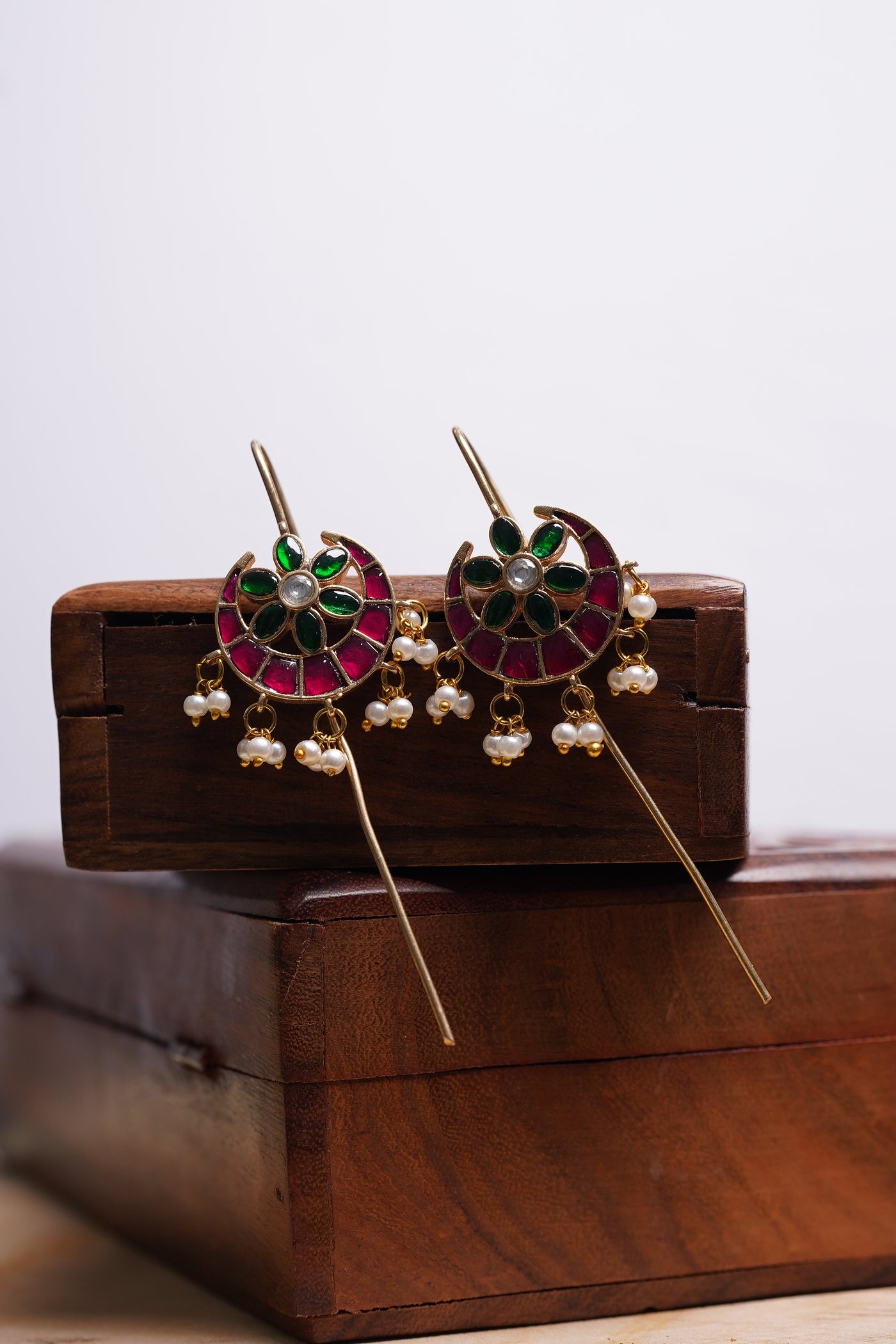RBGR Jadau Needle Earcuffs