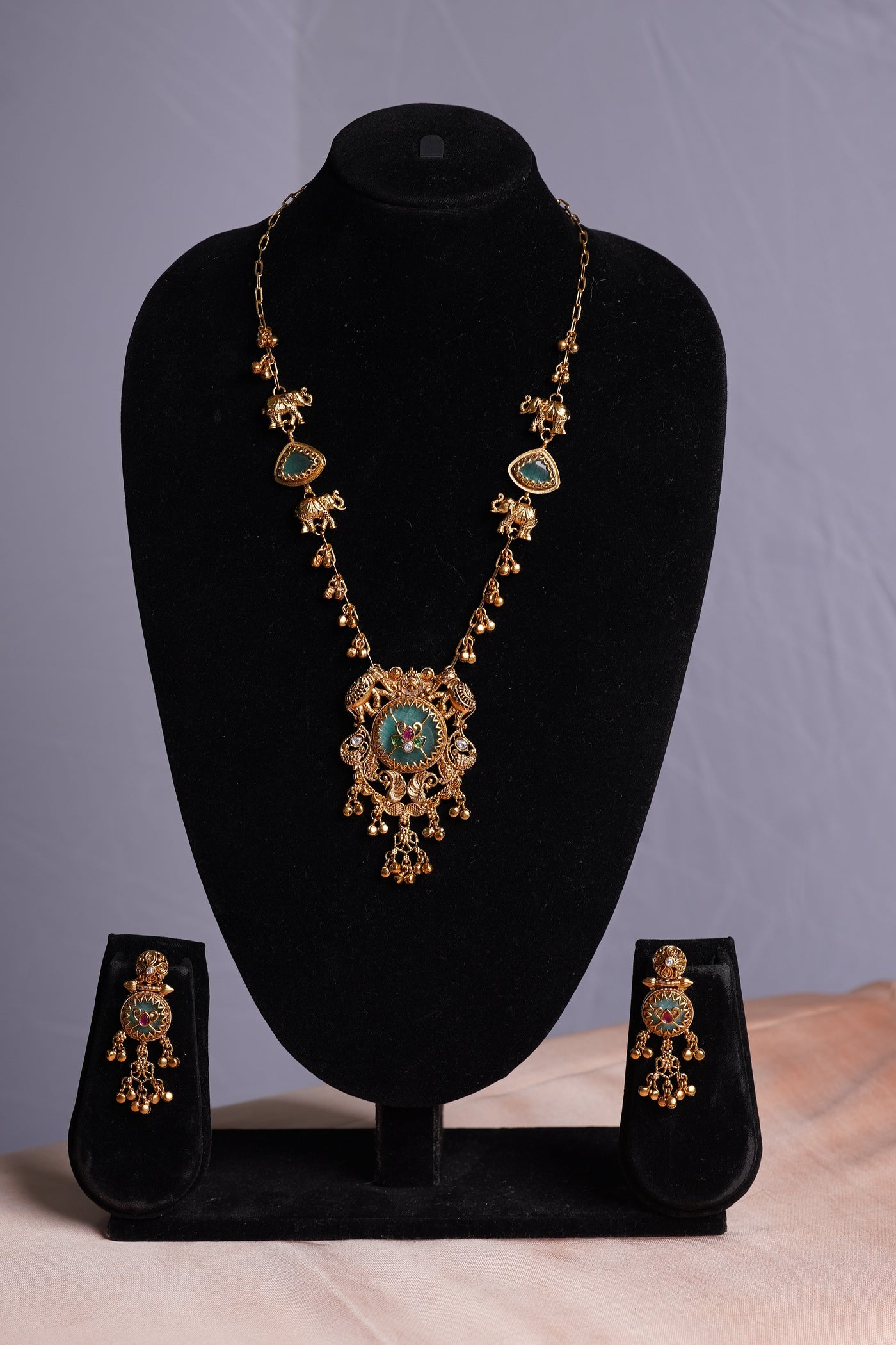 Mintgreen Pendant Set