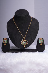 Mintgreen Pendant set