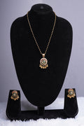 Circular Floral Pendant Set